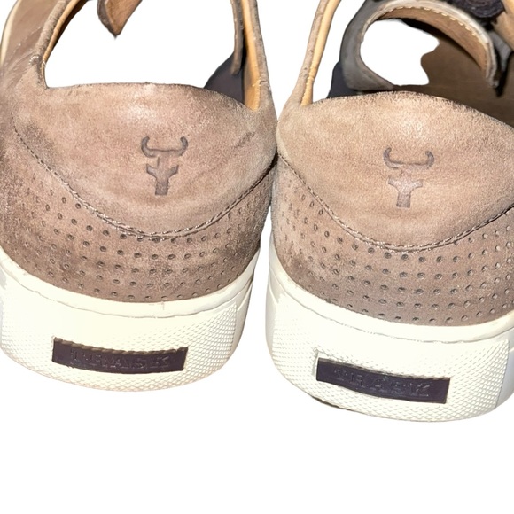 H.S. Trask Aaron Gray Italian Suede Causal Sneakers - Picture 4 of 16